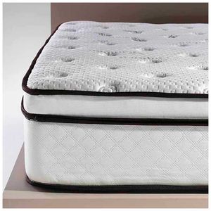 Colchón EL CISNE Dynamic King + 3 Almohadas de Fibra + Protector