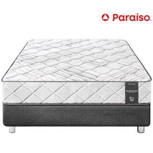 Cama Box Tarima PARAISO Su Majestad One Side King + 2 Almohadas + Protector