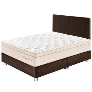 Dormitorio PARAISO Royal Prince Chocolate King  + 2 Almohadas Viscoelásticas + Protector
