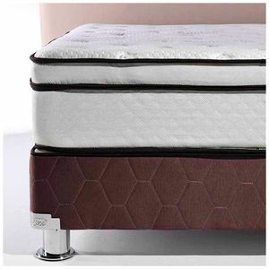 Conjunto Box Tarima EL CISNE Dynamic 2 Plazas + 2 Almohadas de Fibra + Protector