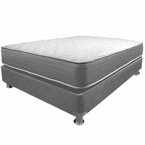 Conjunto Box Tarima EL CISNE Force 2 Plazas + 2 Almohadas de Fibra