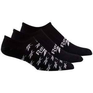Medias Deportivas Reebok Cl Fo Invisible Sock Pack 3 Talla S Negro