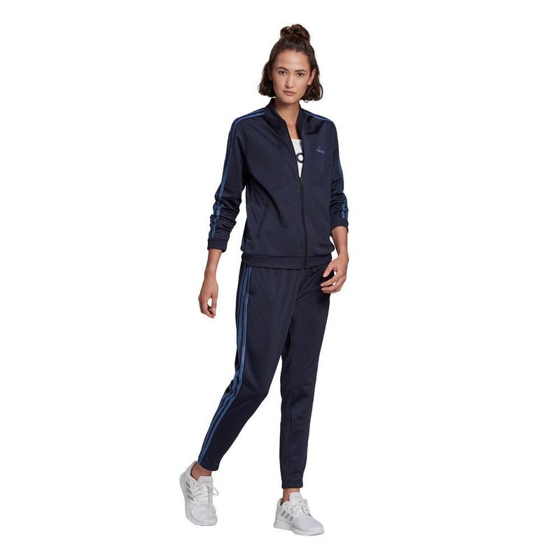 adidas Buzo Deportivo Mujer Essentials W 3s Tr Ts azul