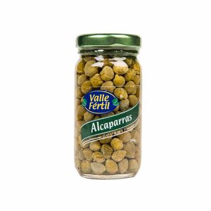 Conserva VALLE FERTIL Alcaparras encurtidas Frasco 100Gr