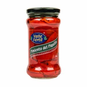 Conserva VALLE FERTIL Pimiento piquillo Frasco 290Gr