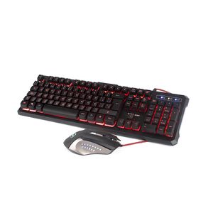 Kit Teclado/Mouse  Halion HA-515C Odin Gamer Retroiluminado