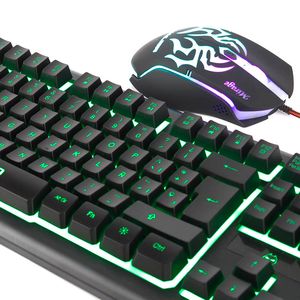 Kit Teclado/Mouse Halion HA-810C Mirage Gamer RGB