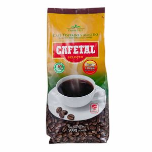 Café Tostado y Molido CAFETAL Selecto Bolsa 900g