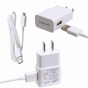 Cargador + Cable para Samsung J3, j5, j7  1.55A Blanco