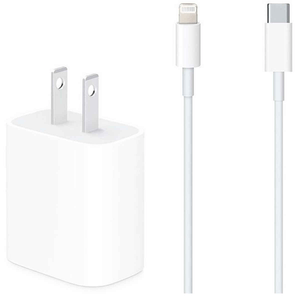 Cargador Apple iPhone 12 Tipo C 20W + Cable 2m Tipo-C