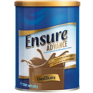 Complemento Nutricional ENSURE Advance Chocolate Lata 850g