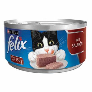 Comida para Gatos FELIX Paté de Salmón Lata 156g