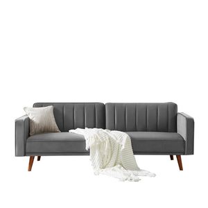 Sofá Pia 3 Cuerpos Gris Oscuro