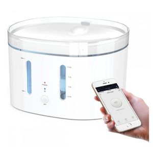Bebedero Fuente de Agua Inteligente Android e IOS Luz UV 2.5 Lts