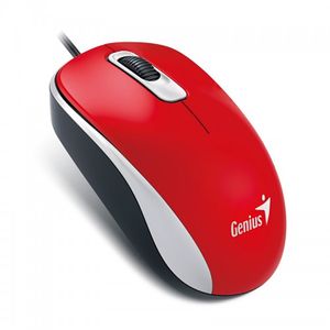 Mouse Genius Alámbrico DX110 Rojo