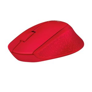 Mouse Logitech Inalámbrico Wireless M280 Rojo