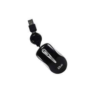 Mini Mouse Optical Iblue Micro Traveler Retráctil XMK-977 Negro