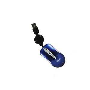 Mini Mouse Optical Iblue Micro Traveler Retráctil XMK-977 Azul