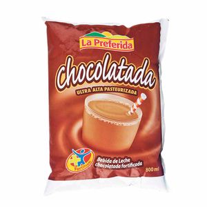 Bebida de Leche Chocolatada LA PREFERIDA Bolsa 800ml