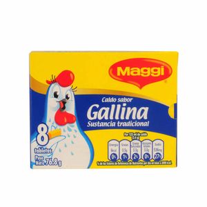 Caldo MAGGI Sabor Gallina Caja 75.2g