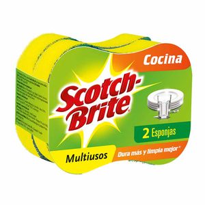 Esponja SCOTCH-BRITE Multiusos Paquete 2un