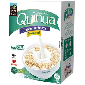 Cereal INCASUR Hojuelas de quinua sin azúcar Caja 15Gr