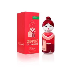 Benetton United Sisterland Red Rose EDT 80 ml