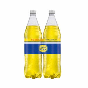 Gaseosa INCA KOLA sin Azúcar Botella 1.5L Paquete 2un