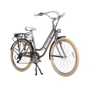 Bicicleta Cityzen Venecia Aro 26 Lila Platinado
