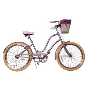 Bicicleta Brooklyn Aro 26 Lila Platinado