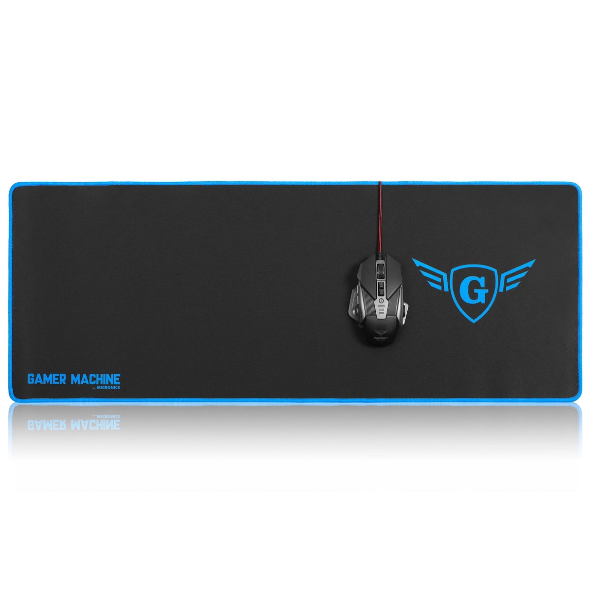 RPM Euro Games Gaming Mouse Pad 800 x 300 x 3 MM with Stitched