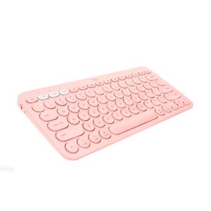Teclado Logitech Bluetooth Multidispositivo Inalámbrico K380 Rosa