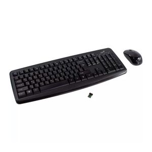 Kit Teclado Y Mouse Genius Multimedia Smart KM-8100 Inalambrico Negro