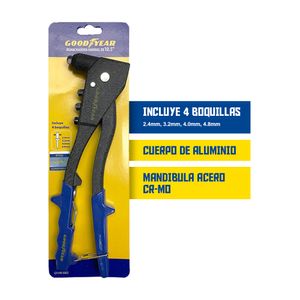 Remachadora Manual Goodyear Aluminio 10.5"