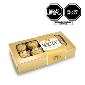 Caja de Bombones Ferrero Rocher x 8 Unidades