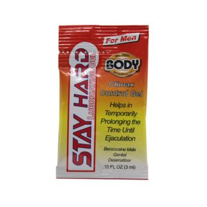 Lubricante Retardante Sexual Stay Hard 3Ml.