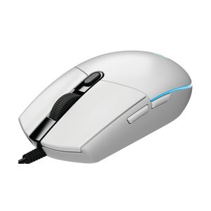 Mouse Óptico Logitech G203 6 Botones RGB DPI 8000 Blanco