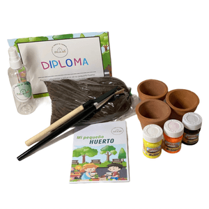 Kit de Siembra y Pintura para Niños El Jardín de Carmen