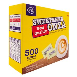 Sweetener Onza Caja 500 Sobres