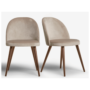 Silla Vintage Zoe Crema Alto Hogar