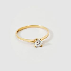 Anillo de Compromiso en Oro