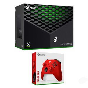 Consola Xbox Series X 1TB + Mando Rojo Adicional