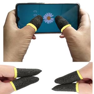 Pack 4 und Guantes Gamer para dedo Disparador Celular Tablet dedal Antisudor