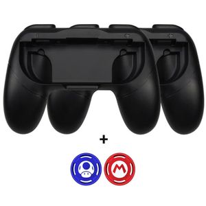 Adaptador Grips Joy Cons Mando Nintendo Switch Agarre Negro
