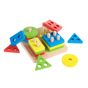 Plantado Wooden Toys Encaje 4 Figuras