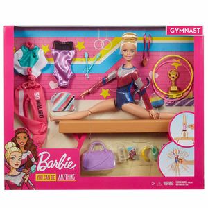 Muñeca Barbie Set de Gimnasia