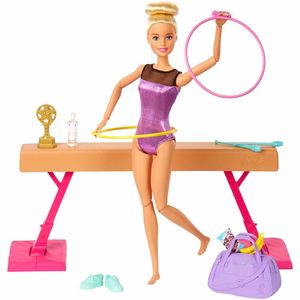 Muñeca Barbie Set de Gimnasia