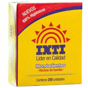 Mondadientes INTI Caja 250un