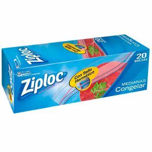 Bolsa para Congelar ZIPLOC Paquete 20un