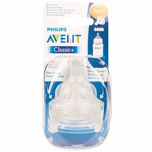 Tetina AVENT Flujo Rápido Paquete 2un